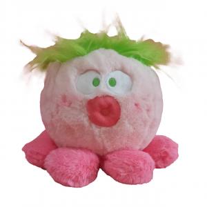 HOUDASHI Плюшевая кукла Ugly Cute Boba Pink Octopus высотой 22 см