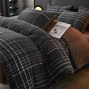 FUANNA Комплект постельного белья, 4 предмета, простыня на резинке, 180 см