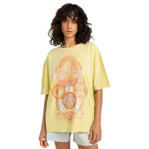 Женская футболка Billabong Surf Mandala, жёлтый