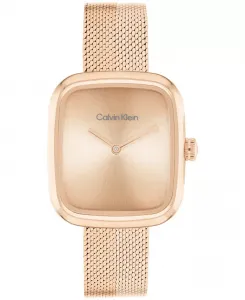 Женские часы Adore Rose Gold Tone с браслетом из нержавеющей стали, 30 мм Calvin Klein