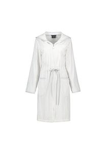 Халаты женские на молнии 6416 бело-серебристый - 76 Cawö, белый