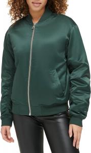 Женская свободная куртка-бомбер Levi's на молнии, зеленый