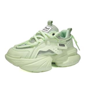 MIIOW Низкие массивные кроссовки мужские зеленые, цвет Green