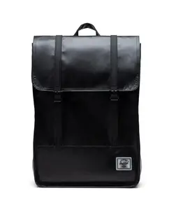 Экологичный мужской рюкзак 17.5 л из водонепроницаемого материала черного цвета Herschel, черный