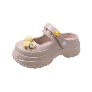 Детские шлепанцы для улицы NEZHACHAOHAI, фиолетовый