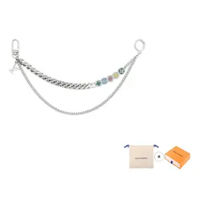 LOUIS VUITTON Цепочка на талию Unisex Silver