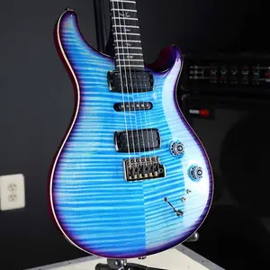 PRS Wood Library Modern Eagle V Aquableux Purple Burst 10 Top