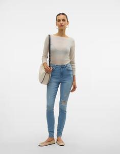 Джинсы Vero Moda Skinny fit светло-голубого цвета