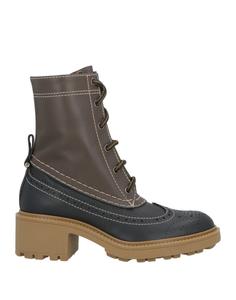 Ботильоны Chloé, темно-коричневый