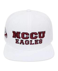 Мужская белая шерстяная шляпа North Carolina Central Eagles Evergreen Snapback Pro Standard, белый