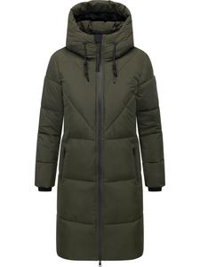 Navahoo Стеганое пальто Kaltkuschel XIV темно-оливкового цвета