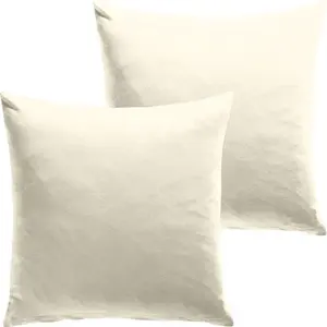 Чехол для подушки Cuddly San Francisco, 2 шт., натуральный, 40x40 см REDBEST