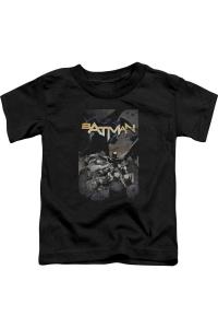 Футболка с коротким рукавом Batman One для малышей Gildan, черный