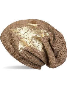 Кепка styleBREAKER, цвет braun/gold