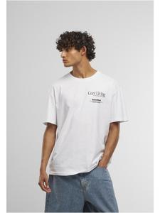 Футболка Good Things Take Time Oversize Tee белого цвета Mister Tee