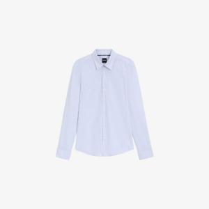 Рубашка Boss с графическим принтом классического кроя, мультиколор