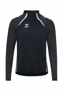 Толстовка Hummel LEAD HALF ZIP, Black Asphalt/Black