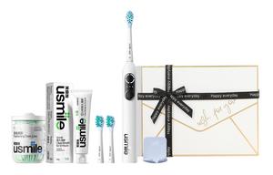 Электрическая зубная щетка P10 PRO с распознаванием четырех зон, визуализацией и щетинками для мягкой чистки Usmile