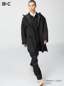 Пальто Blocktech Uniqlo, 09 black