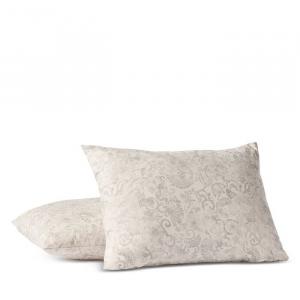 Подушка Solana Print Standard Sham Coyuchi, коричневый/бежевый