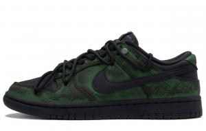 Nike Dunk Mystic Green Low top Skateboard Shoes Unisex Black Green