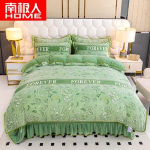 Antarctic Пододеяльник 200х230 см, вес 4,5 кг, двусторонний вельвет, утолщенный, съемный, цвет Spring is in full bloom