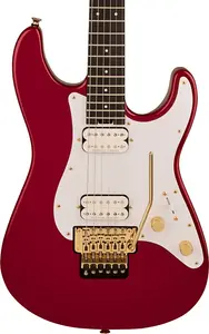 Электрогитара Charvel Pro-Mod Plus So-Cal Style 1 HH FR, гриф из эбенового дерева, цвет Candy Apple Red