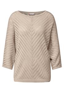 Свитер STREET ONE, темно-бежевый