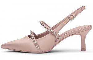 Маленькие босоножки Ck One на ремешке 6,3 см женские CHARLES&KEITH, телесный