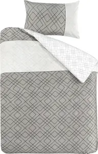 Постельное белье Heather 100-NL Grey 140 см x 240 см / 60 см x 70 см Kayoom GmbH