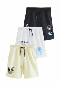 Шорты 3 PACK Next, желтый