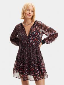 Летнее платье стандартного кроя Desigual, черный