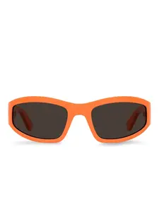 Солнцезащитные очки в прямоугольной оправе Moschino, оранжевый