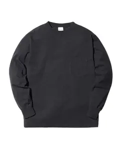 Хлопковая футболка с длинными рукавами Snow Peak, черный