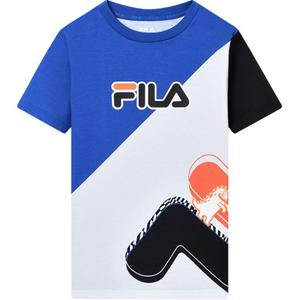 FILA KIDS Футболка blue/white/black для детей