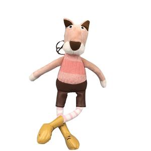 Длинный свитер с животными на брелоке плюшевый кулон высота 23см FKOFR