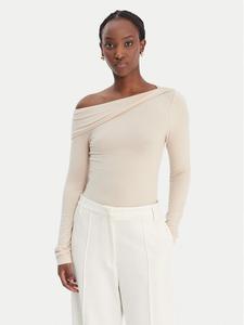 Блузка slim fit W6RP15 KD012 Guess, бежевый