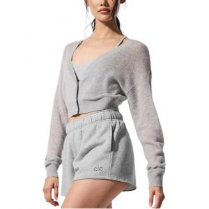 Трикотаж женский Alo Yoga, темно-серый