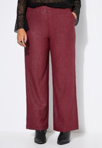 Брюки Studio Untold Trousers, Dark Cherry Red/Red