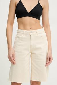 Джинсовые шорты Answear.Lab, бежевый