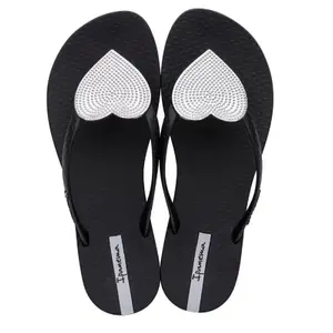 IPANEMA MAXI FASHION II FEM Женские плавательные шлепанцы, чёрный