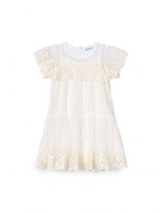 Элегантное платье обычного кроя 3909 Mayoral, бежевый