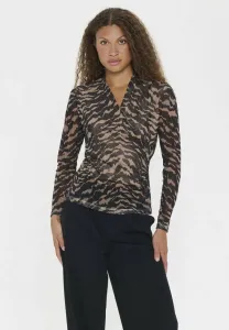 Блузка-Накидка miggasz Saint Tropez, Black Shifted Strokes