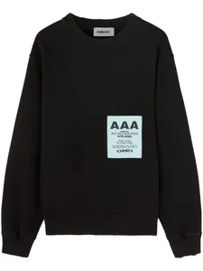 Толстовка с нашивкой Pass AMBUSH, черный