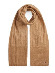 Шарф TOMMY HILFIGER, светло-коричневый