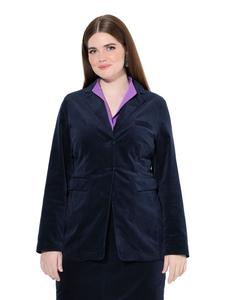 Ulla Popken Пиджак темно-синего цвета