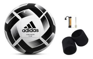 Adidas Размер 5 футбольный мяч PU машинная строчка футбольный мяч unisex black white