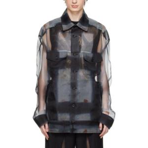 Feng Chen Wang Куртка мужская черная, Black