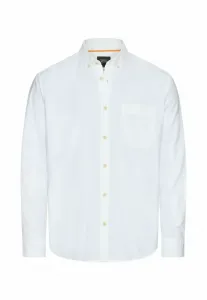 Langarm mit knopfleiste shirt Camel Active, White