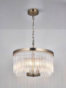 Потолочный светильник-люстра Lexton John Lewis, Matte Antique Brass